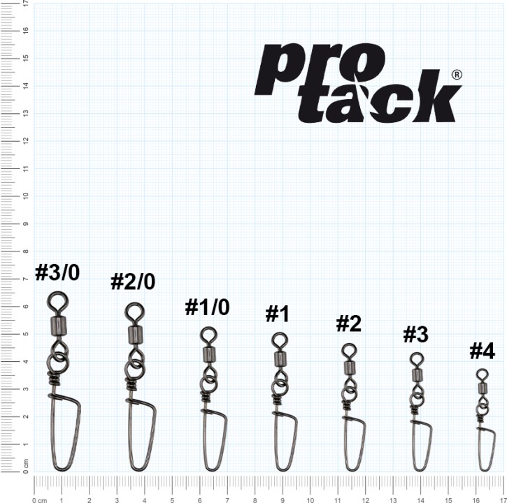 ProTack Coastlock Rolling Swivel Gr. #2