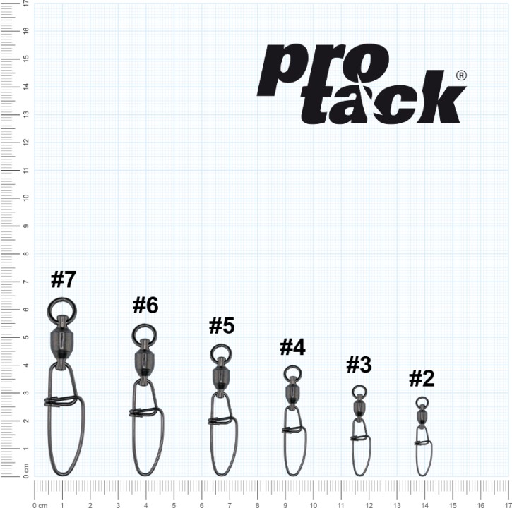 ProTack Crosslock Ball Bearing Swivel Gr. #6