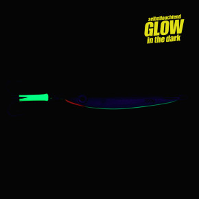 ProTack - Giddy Slayer Pilker - Sandaal - Glow Belly - 300 Gramm | Meeresköder für das Angeln auf Heilbutt, Dorsch & Köhler in Norwegen & Island