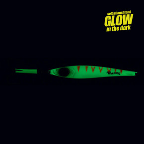 ProTack - Slayer Pilker - Glow Tiger - 200 Gramm | Norwegen Pilker für das Meeresangeln auf Heilbutt, Dorsch, Köhler & Pollack