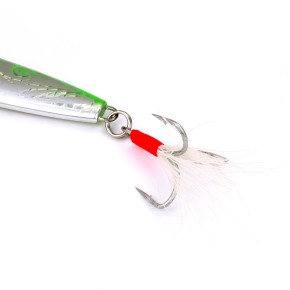 Tobynator Pilker - Grün-Holo-Glow - 100 Gramm - Ideal für Dorsch, Köhler, Pollack und Heilbutt in Norwegen - von norwegen-angelgeraet.de